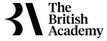 The British Academy logo (white)