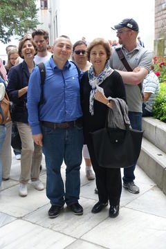 Photo of Gülru Necipoğlu in Istanbul